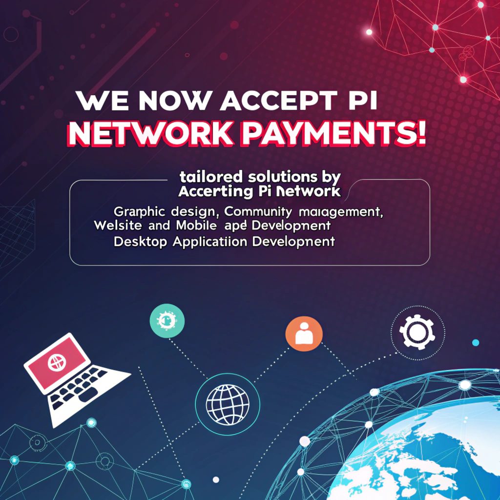 Special Announcement: We Now Accept PI Network Payments! We’re excited to innovate and offer you tailored solutions by accepting PI Network as a payment method for the following services