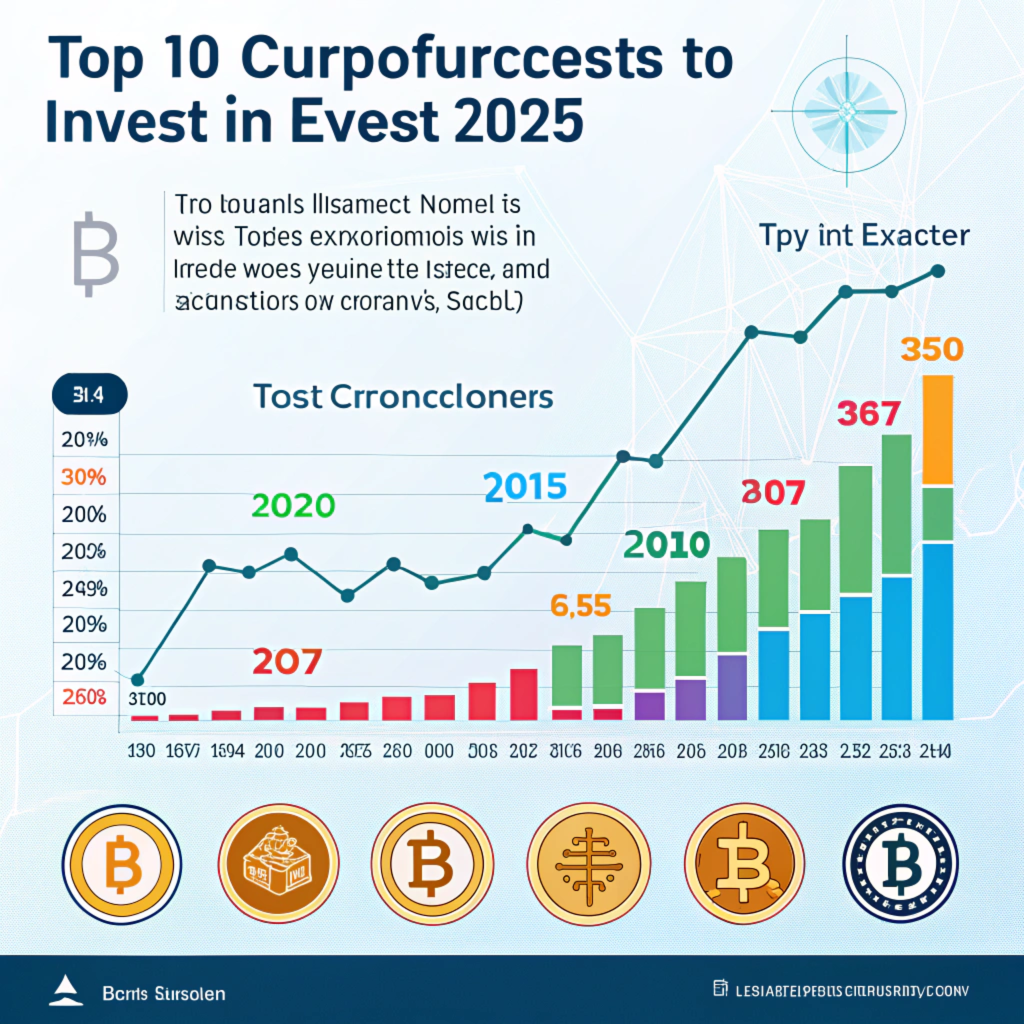 Top 10 Cryptomonnaies à Investir en 2025 : Prévisions et Conseils d'Experts