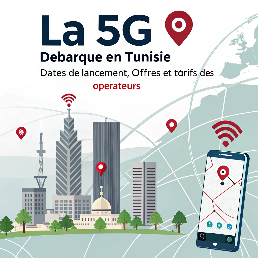 La 5G Débarque en Tunisie : Dates de Lancement, Offres et Tarifs des Opérateurs